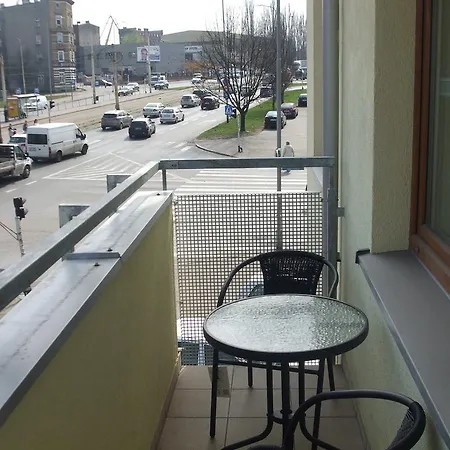 Lägenhet Apartament Niebieski Szczecin