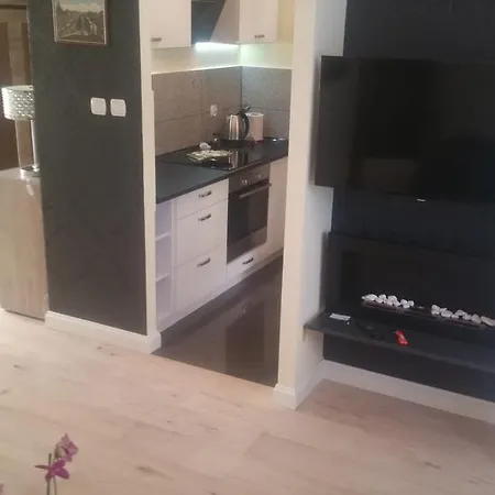 Lägenhet Apartament Niebieski Szczecin