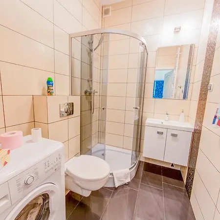 Lägenhet Apartament Niebieski Szczecin