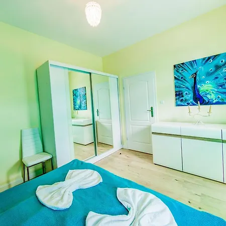 Lägenhet Apartament Niebieski Szczecin